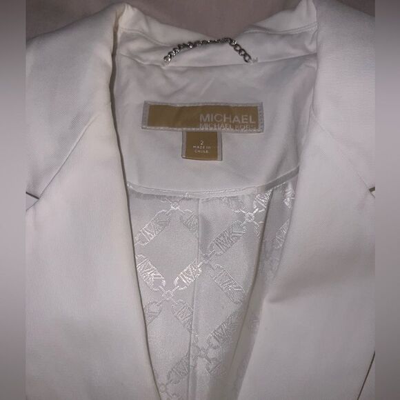 NWOT Michael kors 2 button women's‎ blazer size 2 - Picture 8 of 11